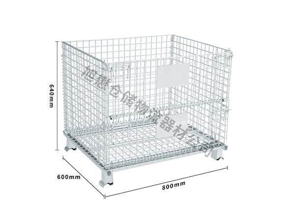 折叠式仓储笼  铁框  铁笼